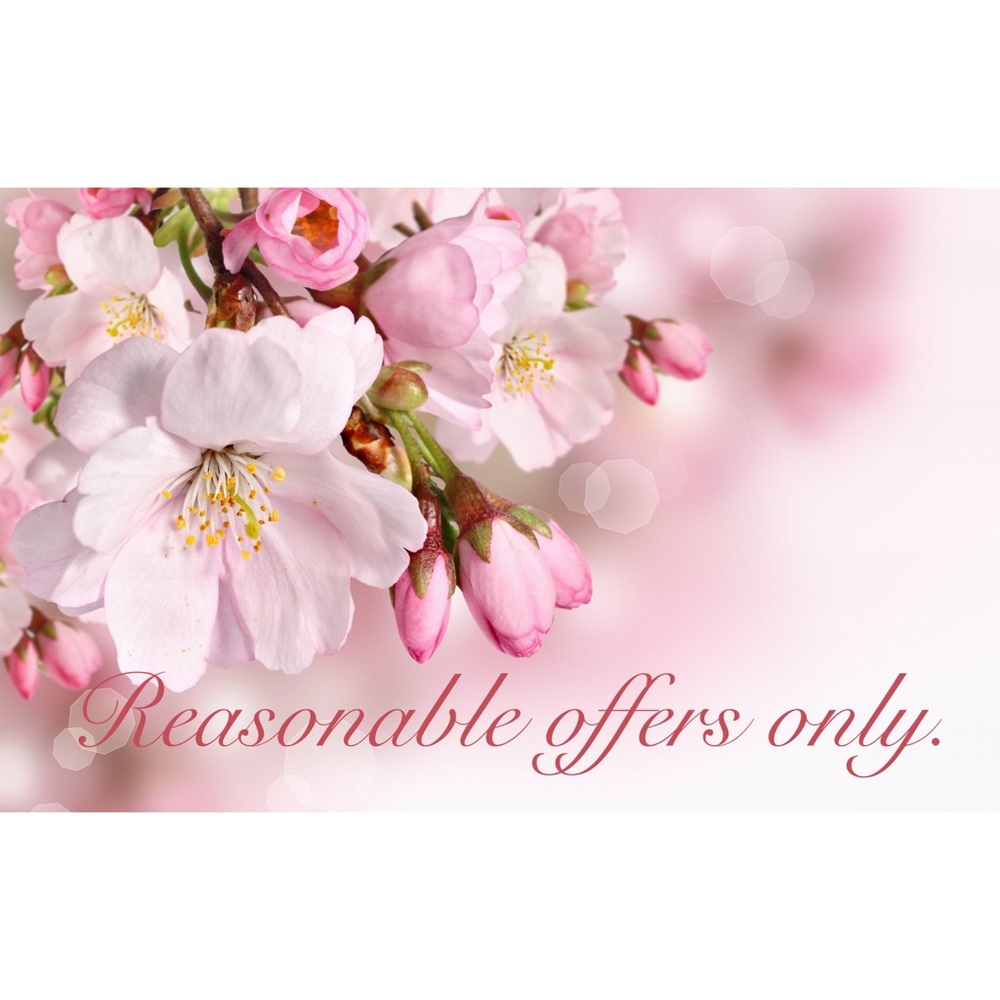 Make me reasonable offers 🌸